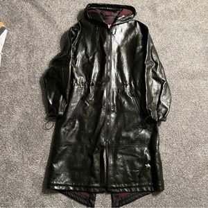 Zara Lacquered Rain Coat Limited Edition